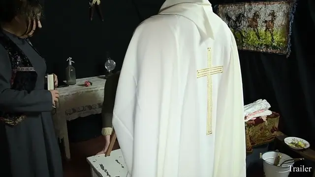 Poster: [hotspanker.com] Priest Anton leaves his Bible behind