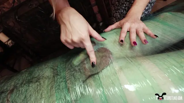 Poster: Helplessly Smothered Featuring Dahlia Rain Slave Agonist