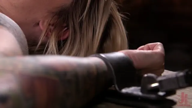 Poster: Fresh Meat: Sammie Six Shackled in Grueling Bondage