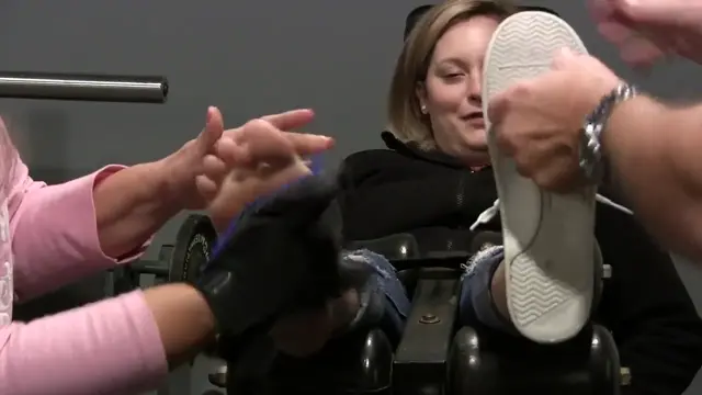 Poster: New girl Cort comes in for a tickle interview Feet!