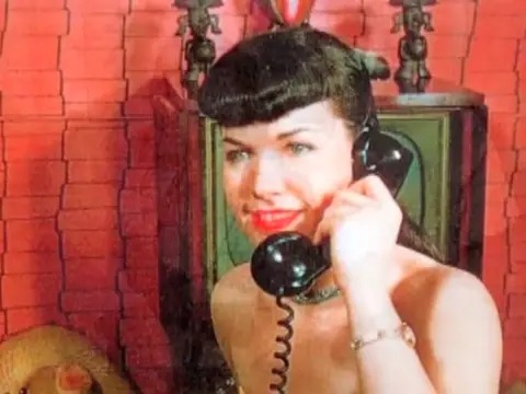 Poster: Vintage erotic and BDSM lezdom show (No audio but music)