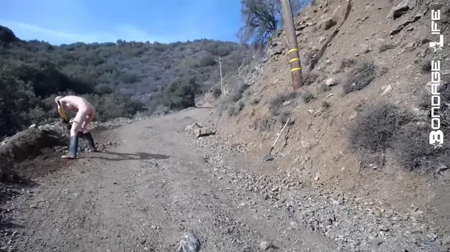 Poster: Bondage Life – Hard Labor (Rocks Edition) – Rachel Greyhound