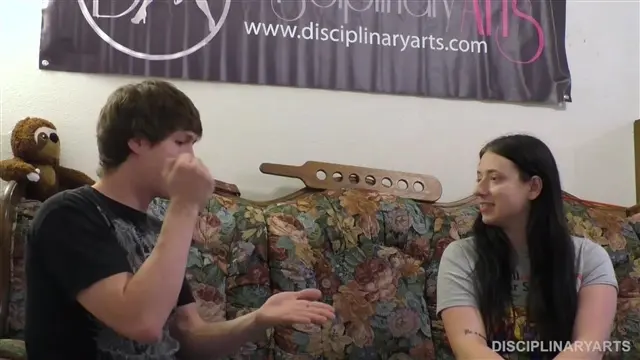 Poster: Disciplinary Arts – MP4/Full HD – Kyle Johnson, Yasmine Sinclair – Gns Cane Paddle Strap Pt 1 (Release date: Feb. 12, 2021)