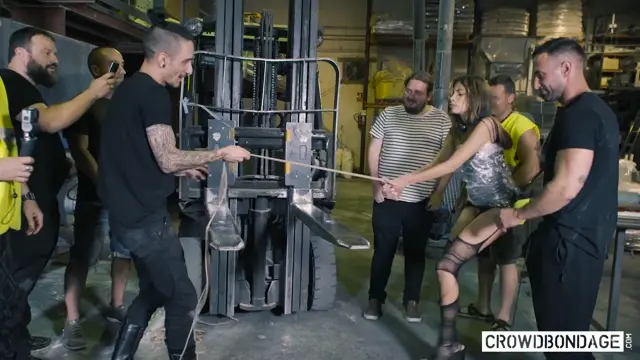 Poster: CROWD BONDAGE: PAIN AND PLEASURE BDSM