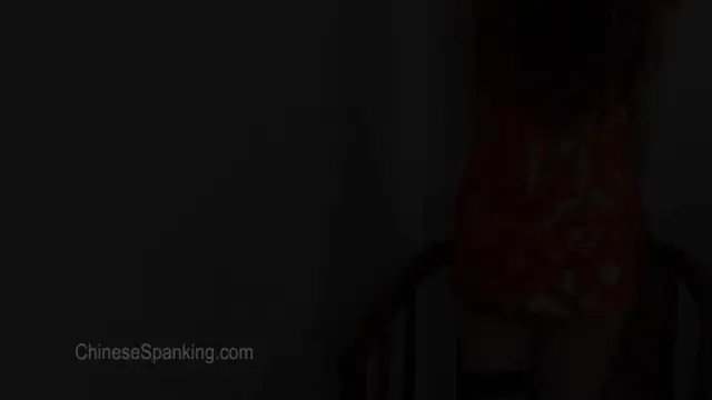 Poster: M028 - Caned Over Cheongsam - Kneeling Spanking