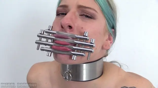 Poster: Metal Bondage – Nora Sparkle – Lips and Tongue Press