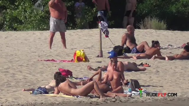 Poster: It just got hotter at the nude beach thanks to her 2